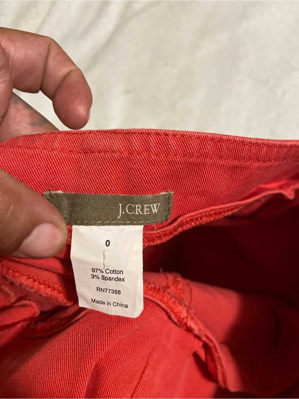 J. Crew Strapless Red Midi Dress
